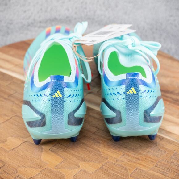 Adidas X Speedportal.1 SG Aqua Blue Soccer Cleats Size Men's 5 GW8442 **READ** - Picture 4 of 6